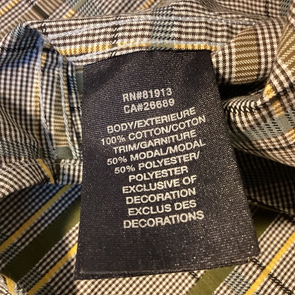 Robert Graham button down long sleeve shirt Mens size XL Knowledge Wisdom Faith - Picture 8 of 12